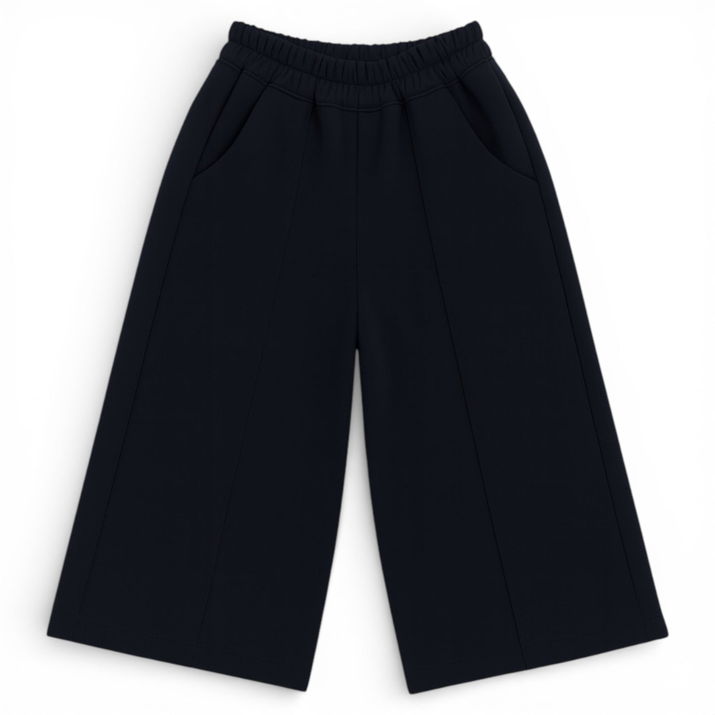 Children’s cotton jersey tracksuit with lace hem sweatshirt and wide straight-leg trousers by That’s Not Fair London