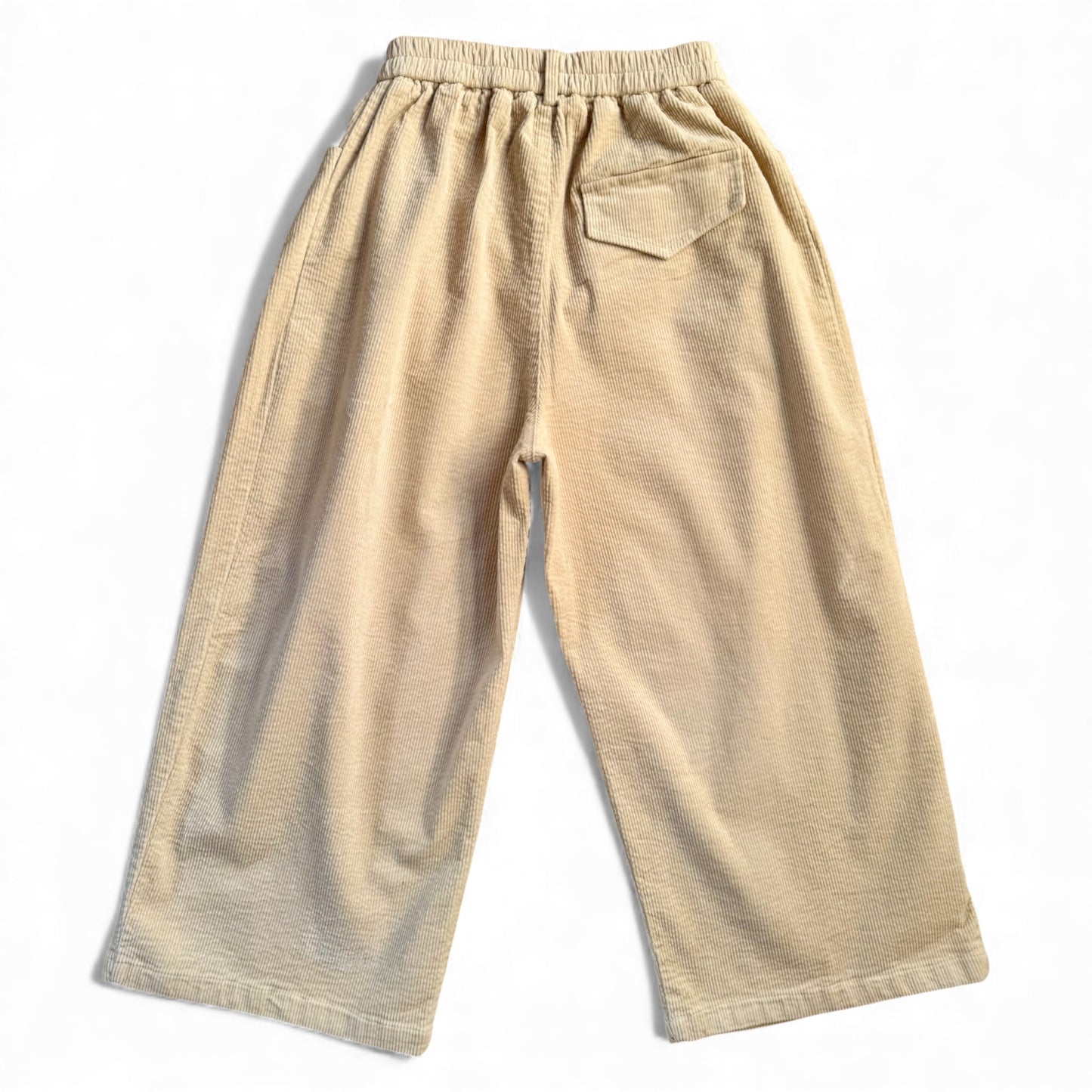 Bettie Culottes back view showing mock pocket