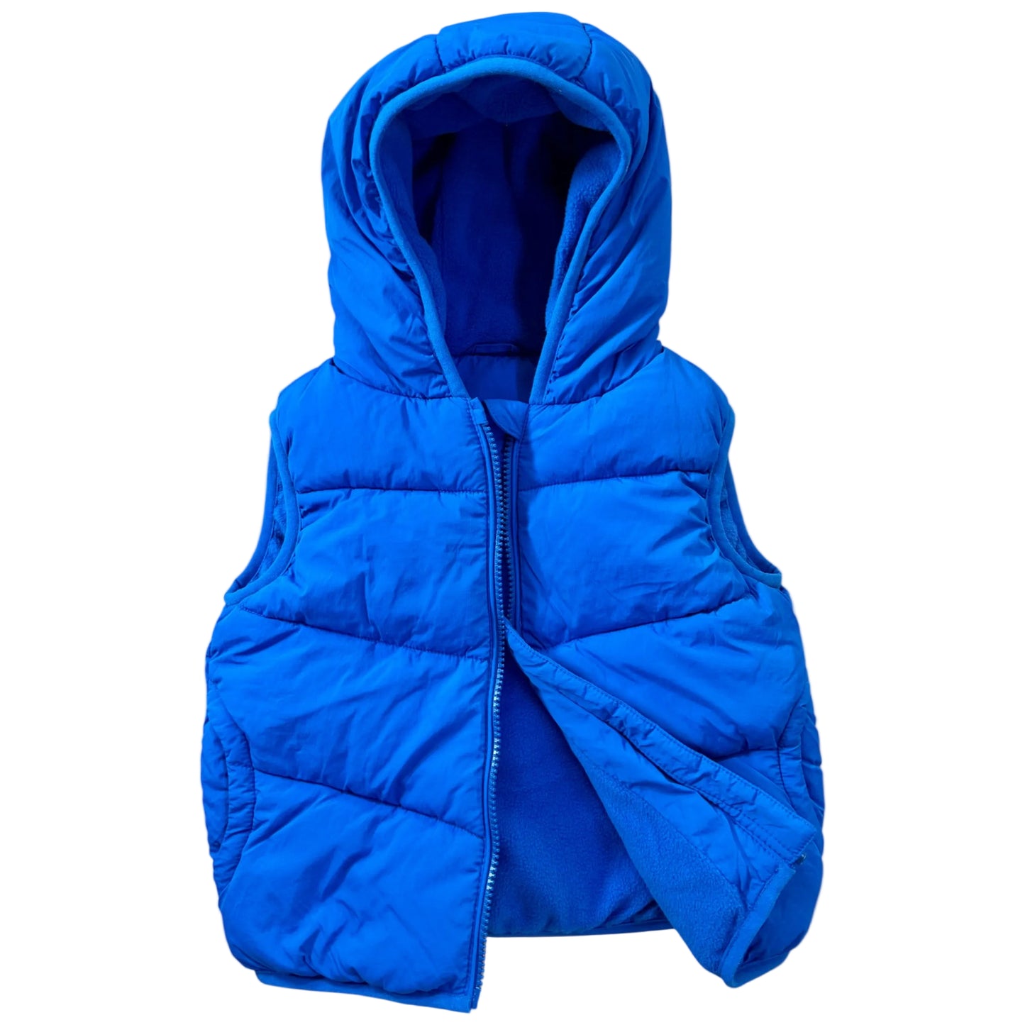 The Fitch Gilet showing close fit and circular welt pocket